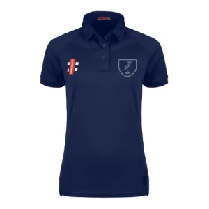 Alrewas cc Women's Navy Matrix V2 S/S Polo Shirt-Senior