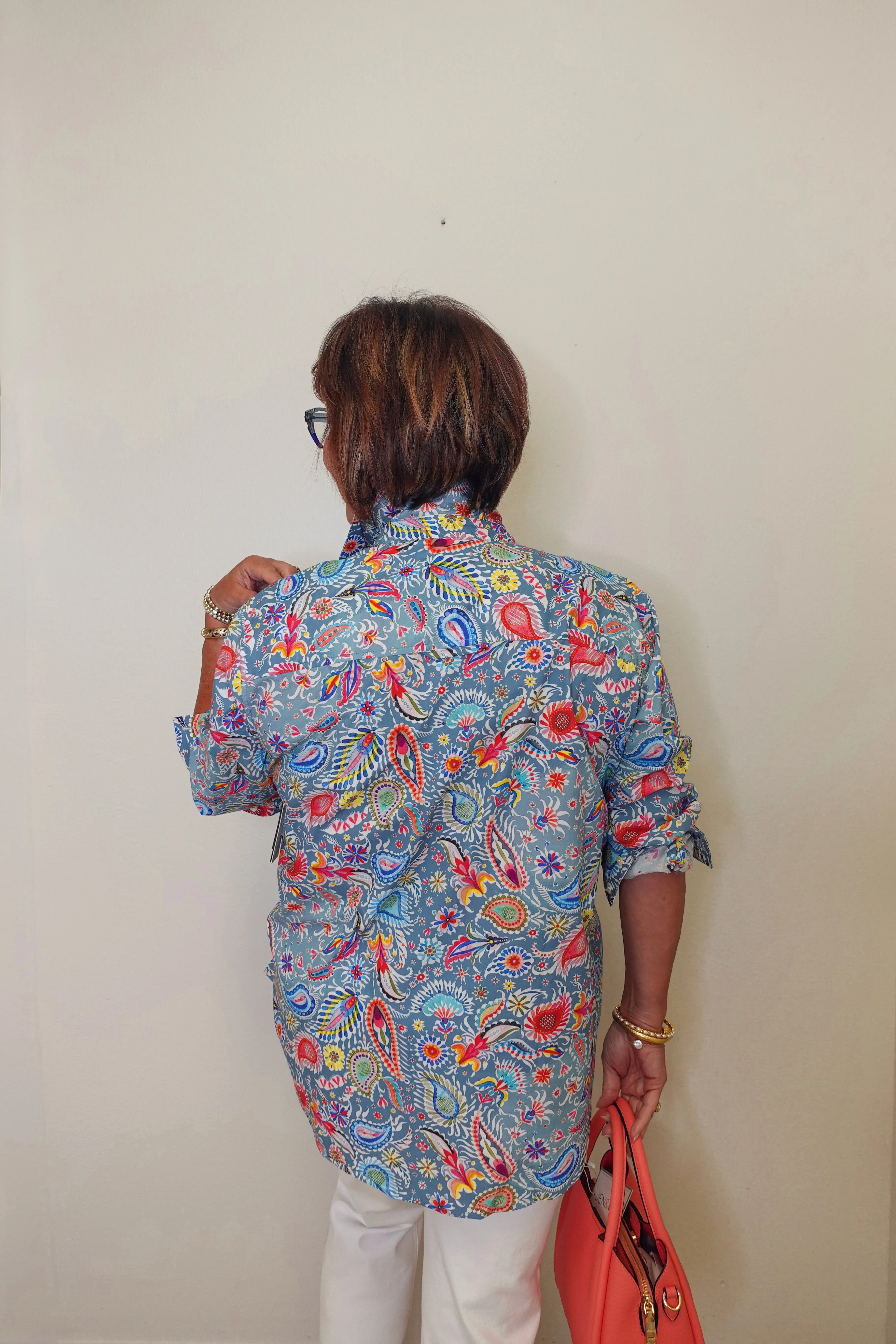 Boyfriend Button - Up Shirt