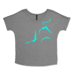 Culture Wahine Dolman Tee in Grey