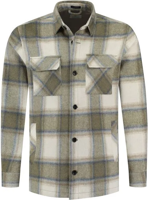 Dstrezzed Overshirt Jacket: Flannel Check - Fallen Rock