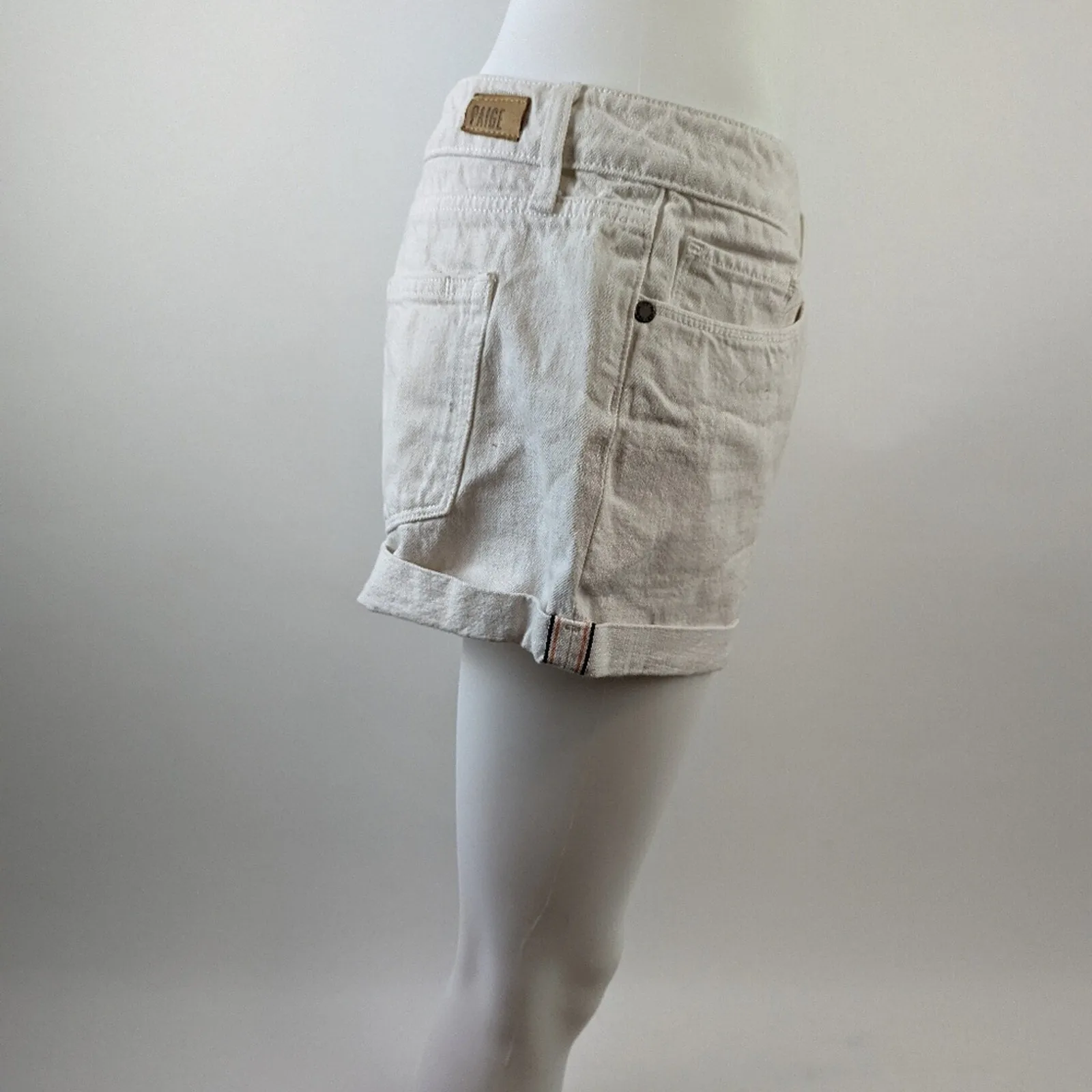 Paige Jimmy Jimmy Shorts- Crisp White 31