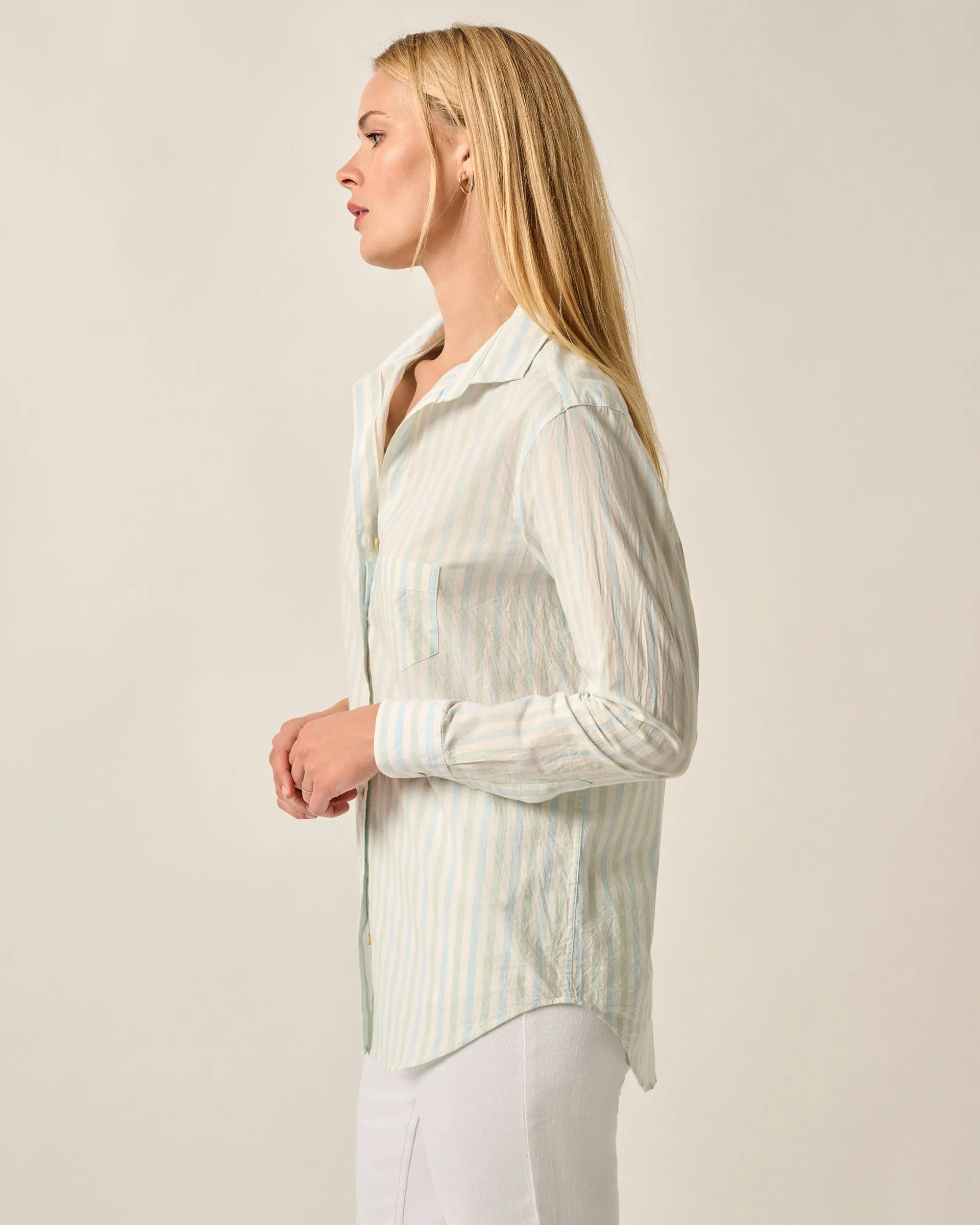 Pixie Cotton Button Down Shirt