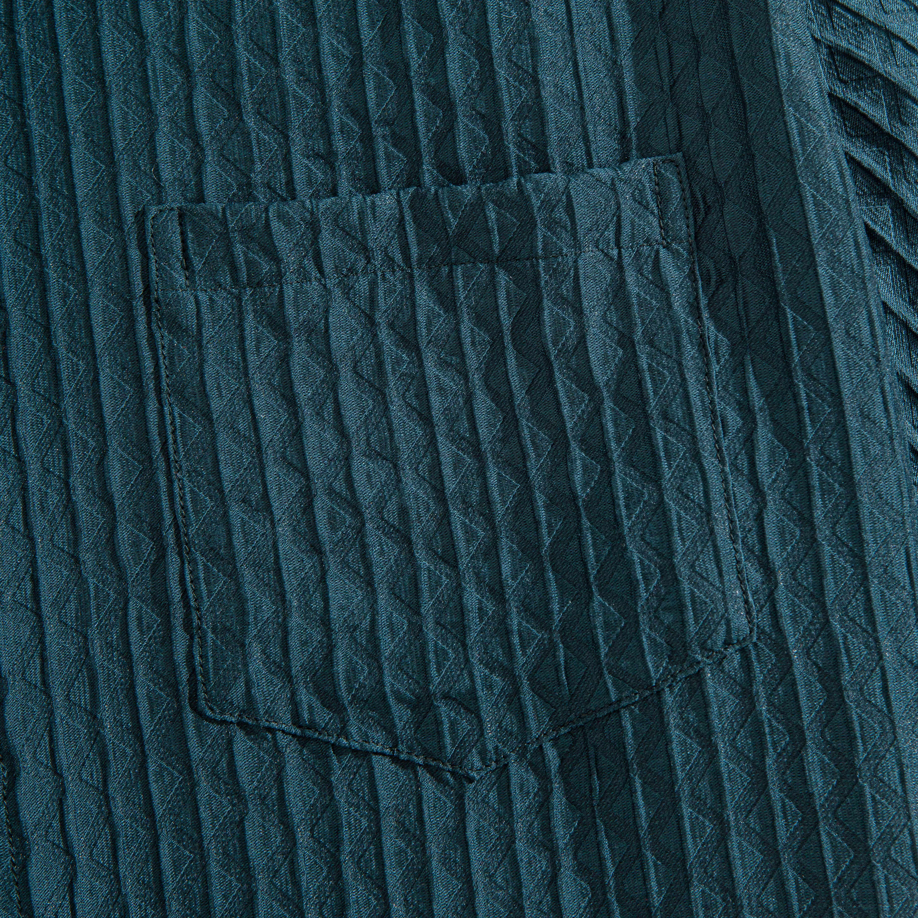 Shadow-Stripe Diamond Textured Shirt