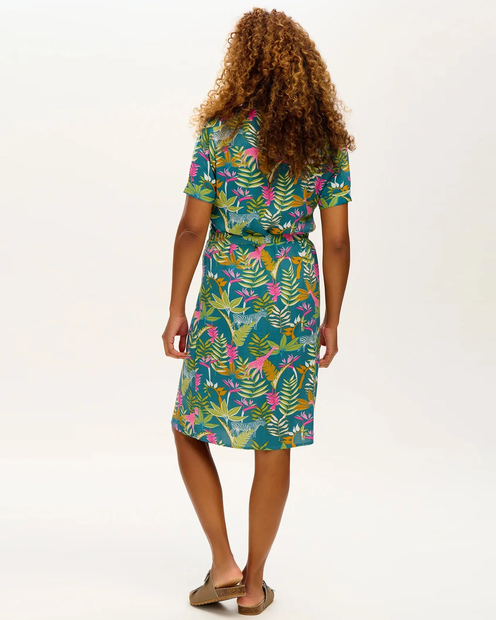 Sugarhill Brighton Justine Paradise Jungle Dress
