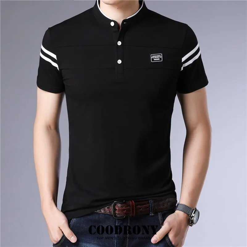 West Louis Brand Summer Short Sleeve Cotton T Shirt