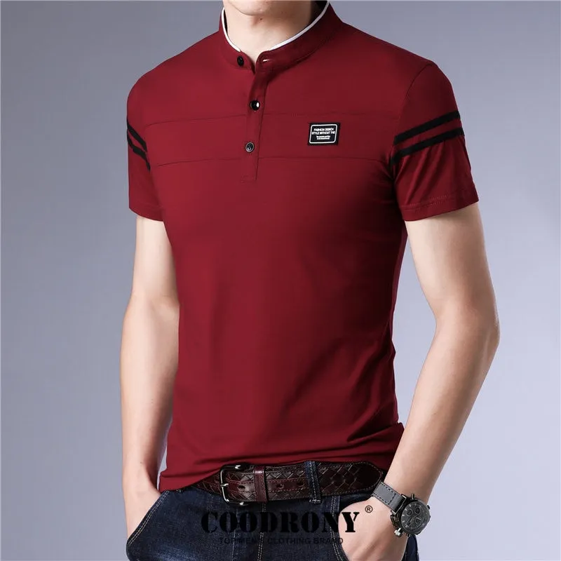 West Louis Brand Summer Short Sleeve Cotton T Shirt