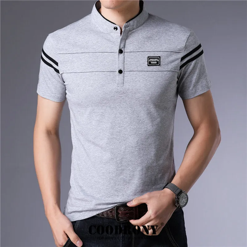 West Louis Brand Summer Short Sleeve Cotton T Shirt