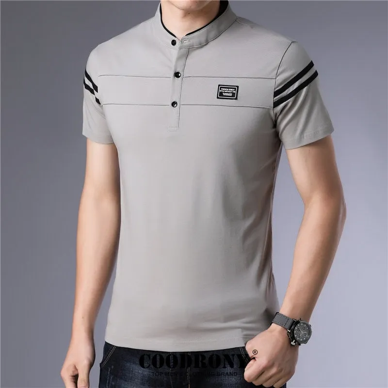 West Louis Brand Summer Short Sleeve Cotton T Shirt
