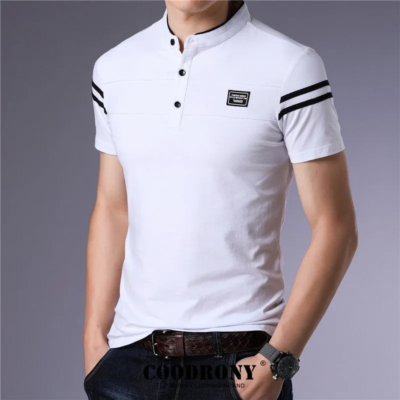 West Louis Brand Summer Short Sleeve Cotton T Shirt