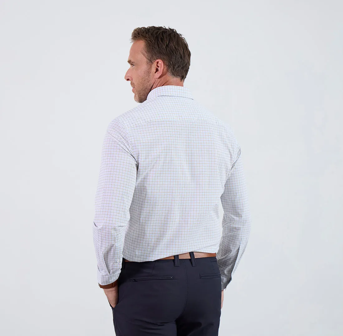 Zenith Dress Shirt Slim Fit - Desert Tattersall